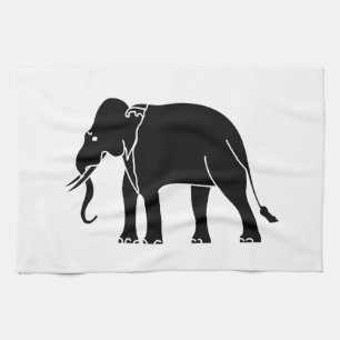 Paño De Cocina Elefante siamés