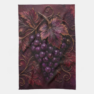 Paño De Cocina Elegancia del Viñedo Real