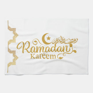 Paño De Cocina Elegant Islamic Calligraphy Ramadan Decor