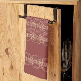 Paño De Cocina Elegante banda floral