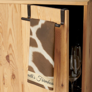 Paño De Cocina Elegante colección moderna de cuero falso de vaca