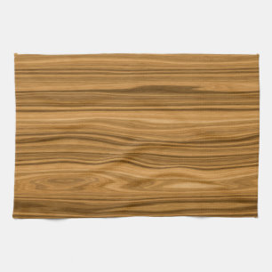 Paño De Cocina Elegante estilo grano de madera