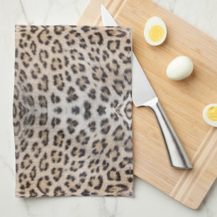Paño De Cocina Elegante estiloso estampado de piel de leopardo gu