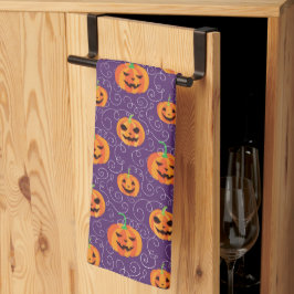 Paño De Cocina Elegante Jack O' Lanterns