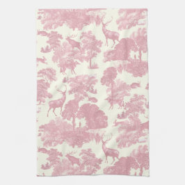 Paño De Cocina Elegante Moda Ligera De Tejido Rosa Cervante Woodl