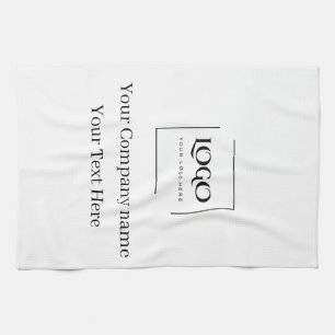 Paño De Cocina Elegante plantilla personalizada de tu logotipo