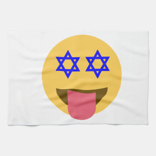 Paño De Cocina emoji chanukkah hanukkah
