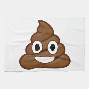 Paño De Cocina emoji de poop