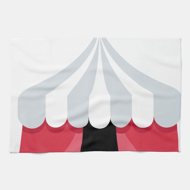 Paño De Cocina Emoji Twitter - Circus Tent (Horizontal)