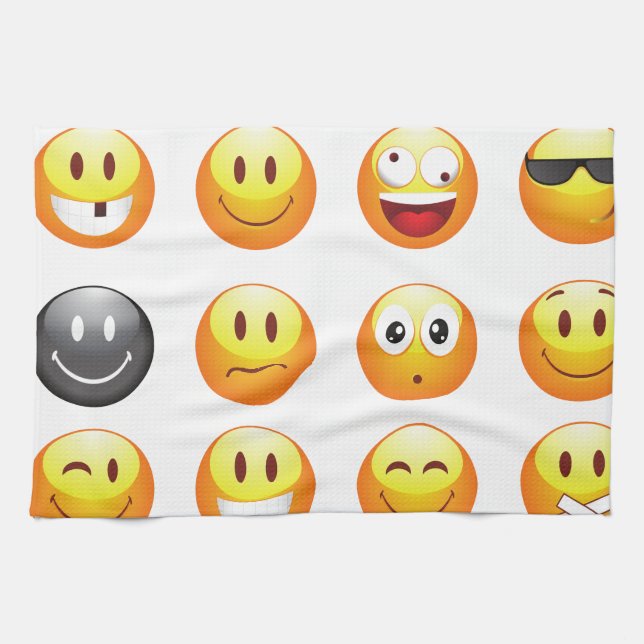 Paño De Cocina emojis (Horizontal)