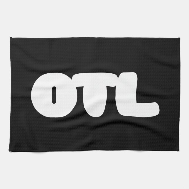 Paño De Cocina Emoticon OTL ~ Argot coreano (Horizontal)