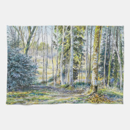 Paño De Cocina ‘En el Borde del Invierno...' -