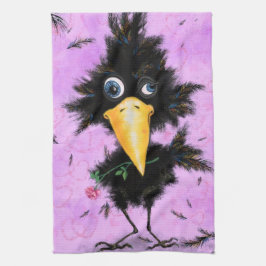 Paño De Cocina En el cuervo del amor - Caballero - Gracioso