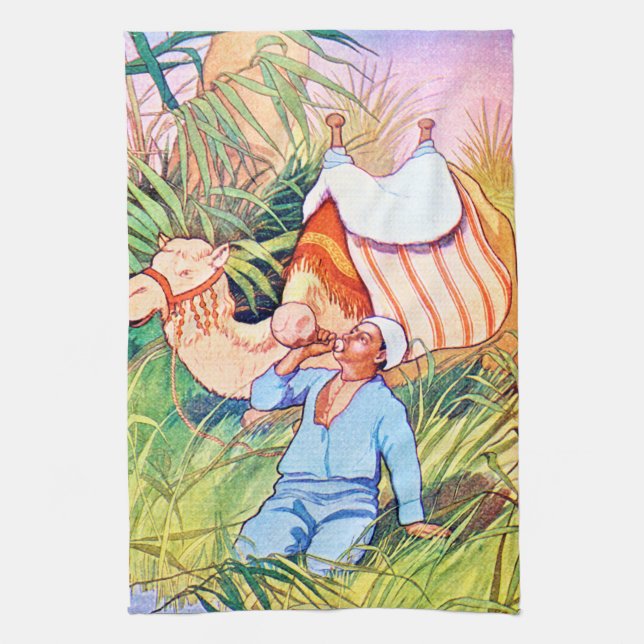 Paño De Cocina En El Oasis (Vertical)