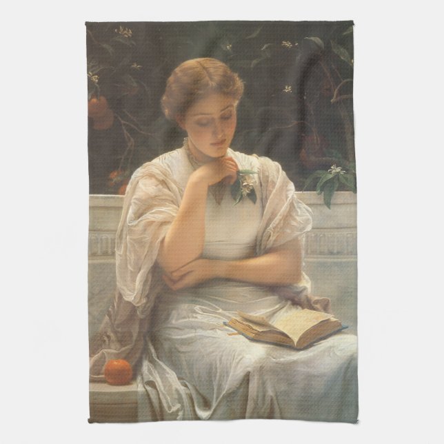 Paño De Cocina En la Orangería de Charles Edward Perugini (Vertical)
