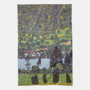 Paño De Cocina En Lake Atter, Gustav Klimt