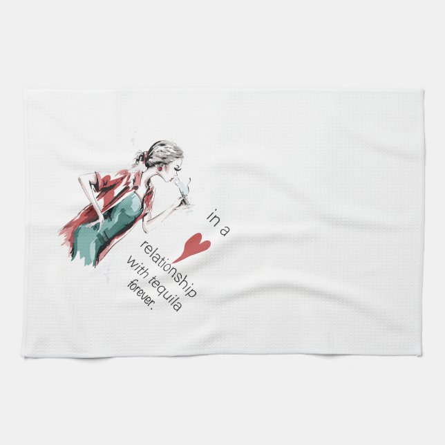 Paño De Cocina En una relación (Horizontal)