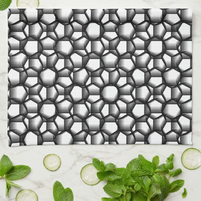 Paño De Cocina Encaje octogonal (Doblado)