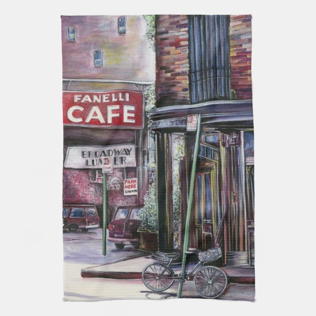 Paño De Cocina Encanto Fanelli, Nueva York (Vertical)