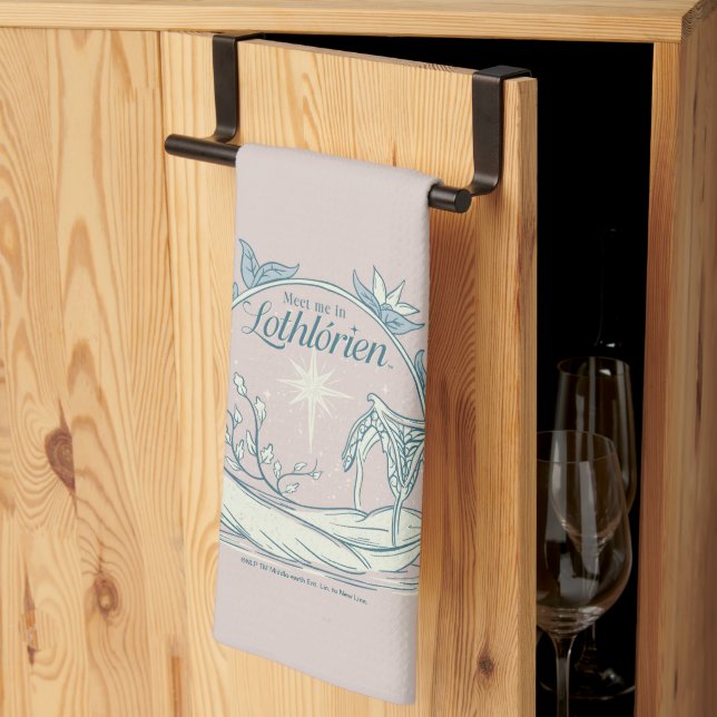 Paño De Cocina Encuentrame en LOTHLORIEN™ - Barco Cisne (Pliegue de tercios)