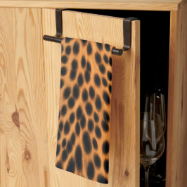 Paño De Cocina Energía de Leopardo Salvaje – Moda Audaz con Estam