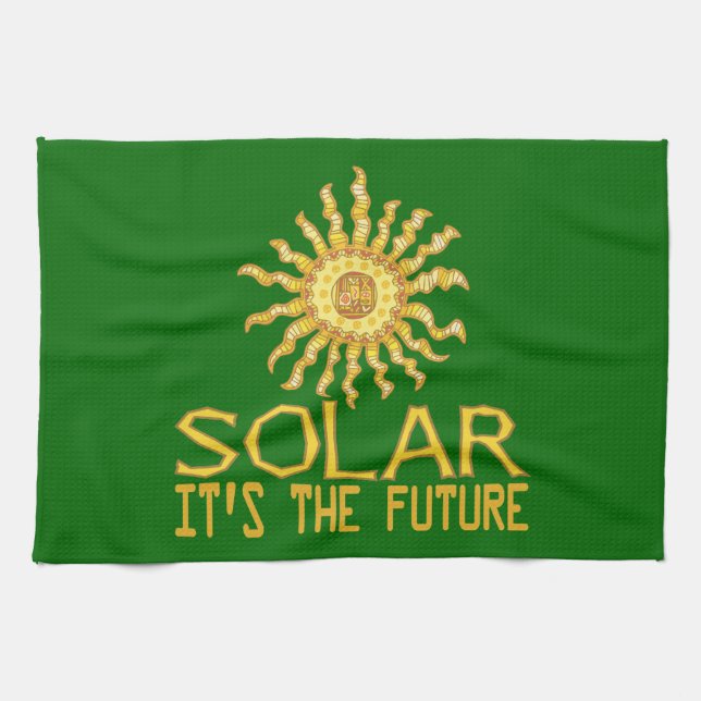 Paño De Cocina Energía solar (Horizontal)