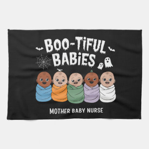 Paño De Cocina Enfermera de bebés hermosos para madres en Hallowe
