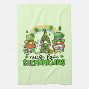 Paño De Cocina Enfermera Love Shenanigans St. Patrick's