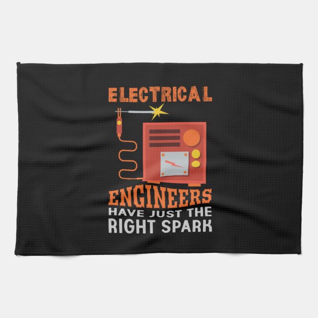 Paño De Cocina Engineer Electrical Engineers Have Just The Right (Horizontal)