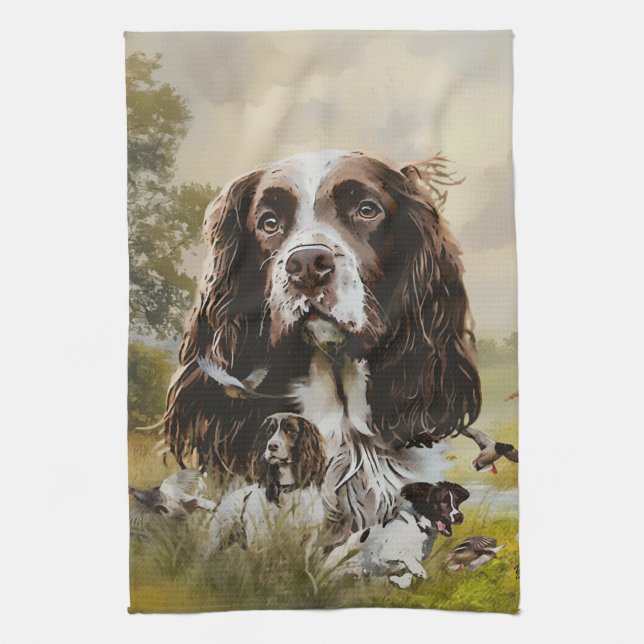 Paño De Cocina English Springer Spaniel (Vertical)