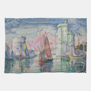 Paño De Cocina Entrada del puerto de La Rochelle, Paul Signac