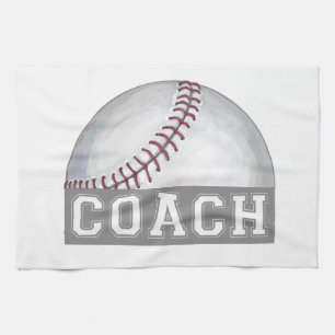 Paño De Cocina Entrenador de béisbol