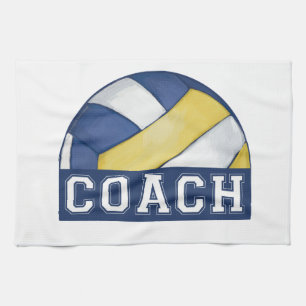 Paño De Cocina Entrenador de voleibol