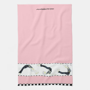 Paño De Cocina Entrenamiento del trío de Pilates