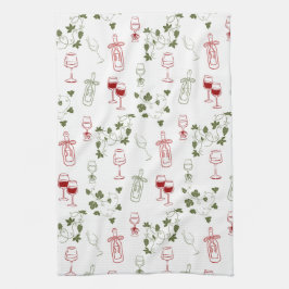 Paño De Cocina Envejeciendo Como Un Buen Vino