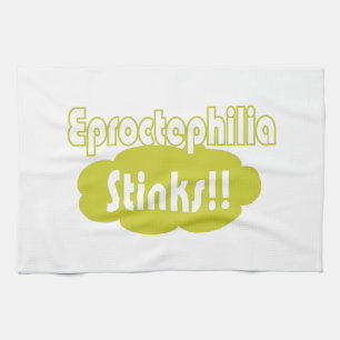 Paño De Cocina ¡¡Eproctophilia Apesta!!