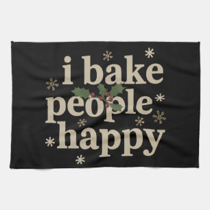 Paño De Cocina Equipo de repostería de cupcakes y galletas que ha