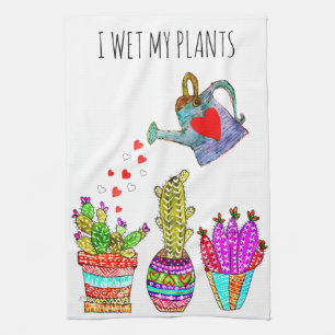 Paño De Cocina Es Gracioso Que Moje Mis Plantas Cocina Cacti Toal