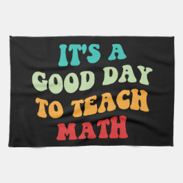 Paño De Cocina Es un buen día para enseñar matemáticas