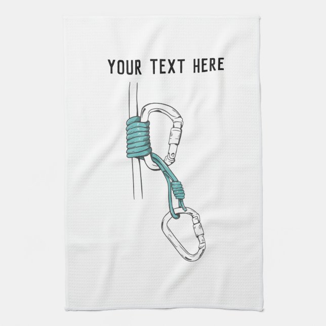 Paño De Cocina Escalada en roca de Bachmann (Vertical)