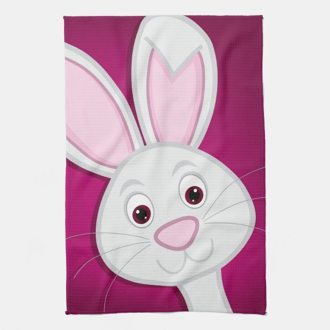 Paño De Cocina Escondido conejo de Pascua (Vertical)