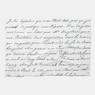 Paño De Cocina Escritura de París del francés