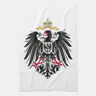 Paño De Cocina Escudo de armas Alemán imperio de 1889 águilas de
