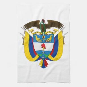 Paño De Cocina Escudo de armas de Colombia