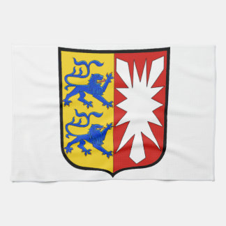 Paño De Cocina Escudo de armas de Schleswig-Holstein (Alemania)