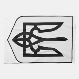 Paño De Cocina Escudo de armas de Ucrania