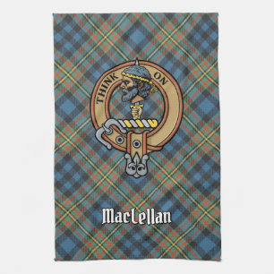 Paño De Cocina Escudo de armas del Clan MacLellan sobre antiguo t