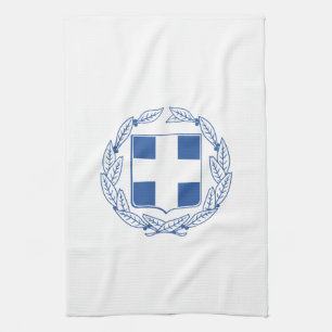 Paño De Cocina Escudo de armas griego