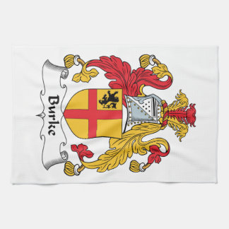 Paño De Cocina Escudo de la familia de Burke