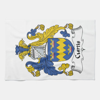 Paño De Cocina Escudo de la familia de Curtis